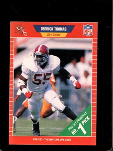 Fudbal NFL 1989 PRO 498 Derrick Thomas 498 NM RC Rookie poglavari