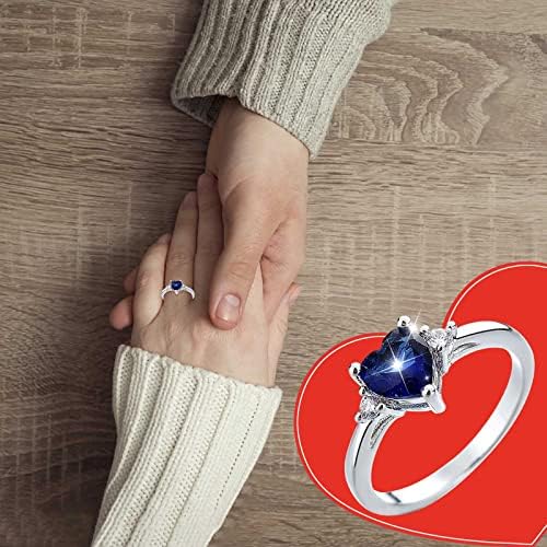 2023 novi angažman okrugli rez cirkona žene Burme nakit prstenje za žene pleteni prsten