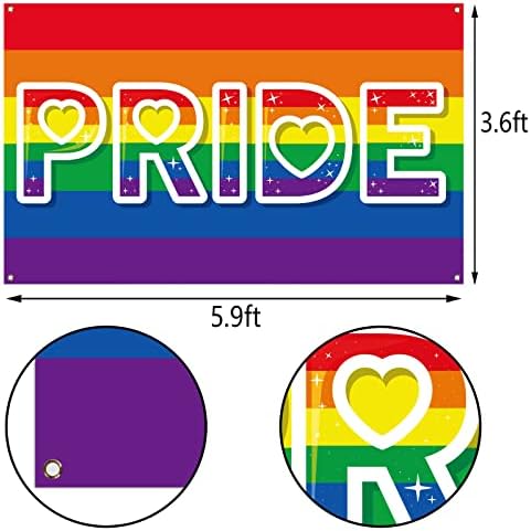 Vohado Pride Rainbow Photo Booth pozadina Ljubav Je Ljubav lgbt gay lezbejka Party Dekoracije zid dekor visi znak unutarnji vanjski