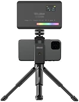 LEPSJGC RGB Video svjetlo sa difuzorom zaslona MINI monitor kamere RGB Smartphone Selfie Light