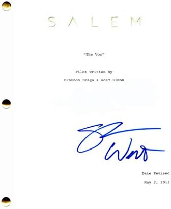 Shane West potpisan Autograph Salem Full Pilot skripta - šetnja za pamćenje Stud, Janet Montgomery, Seth Gabel