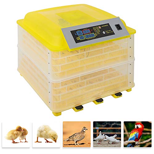 Inkubatori za jaja Winado 112 za Valjenje jaja, sa automatskim okretanjem, LED ekran, pogodna kontrola Temperature, inkubator za piliće,
