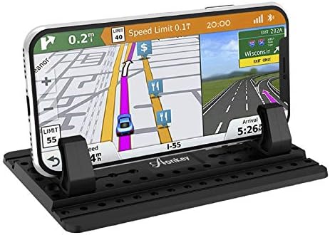 Držač mobitela za automobil, aonkekey nadzorne ploče za automatsko vučine mat vozila GPS Mount Universal Fit All Smartphones, kompatibilni