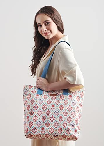 Maison d ' Hermine pamučna Platnena torba za kupovinu preko ramena za posao putovanja na plažu kupovina savršena za žene djevojke