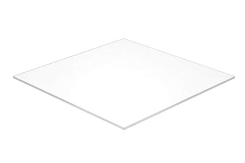 Falken dizajn akrilni pleksiglas, bijeli prozirni 32%, 15 x 18x 1/8