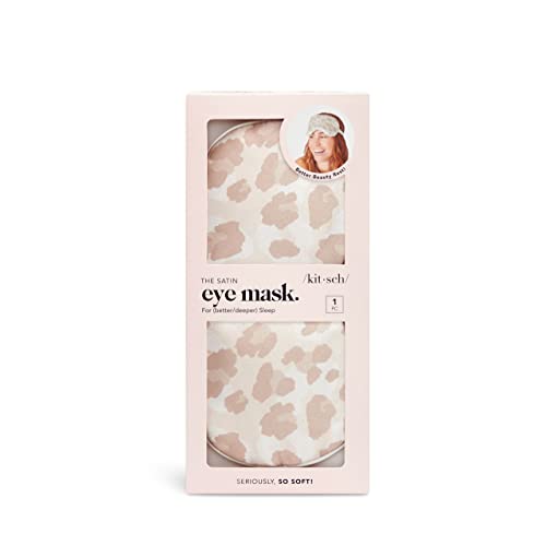 Kitsch Satin sleep Mask-Maska za oči za spavanje | maska za spavanje mekša od svile za oči | satenski povez za oči & amp; maske za