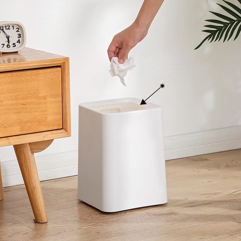 Dypasa Recikliranje smeća bin Kuhinjski kuhinjski smeštaj može čestiti kantu za smeće kantu za poklopac za kupaonicu kantin smeće