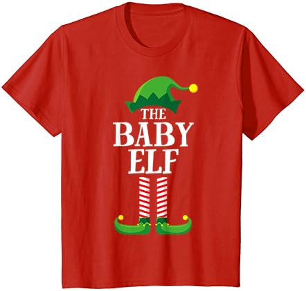 Baby Elf Matching Porodična Grupa Božić Party T-Shirt