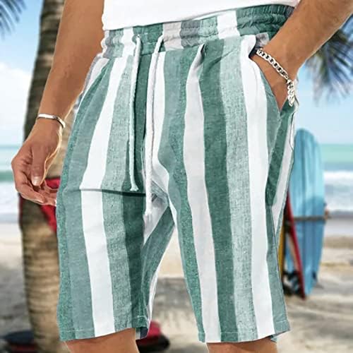 Muške Capris Ležerne prilike Lagane kratke hlače sa kratkim kaišm strukom na plaži Yoga Pokaži za muškarce za muškarce