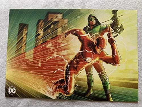 Flash i strelica 13 X19 DS originalni promo poster NYCC 2019 DC Crossover serije