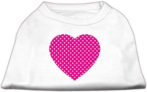 Mirage PET proizvodi Pink švicarski majica za ispis srca, srednja, crna