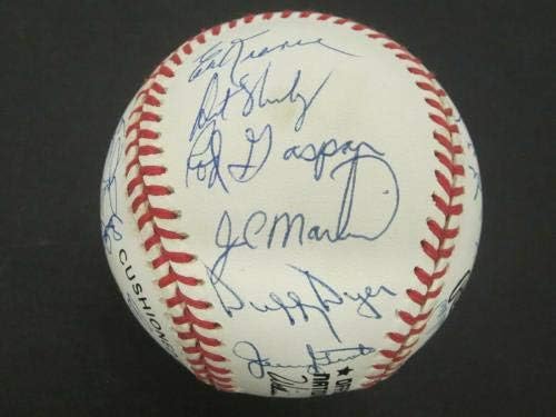 1969 Njujorški mets Championship tim potpisao bejzbol 25 sigs nolan ryan jsa ltr - autogramirani bejzbol