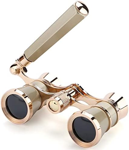 Aroncent Opera naočare dvogled 3X25 pozorišne naočare Mini dvogled kompaktan sa podesivom ručkom za odrasle djecu žene na operskom