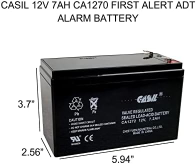 Casil 12v 7ah zamjenska baterija za GP1272 Smart-UPS 2200VA RM 3U, SU2200R3X167 SU700 RBC5 BK300 RBC38 RBC40 RBC51 RBC106 RBC110 APC