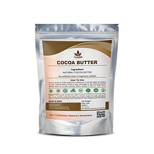 Monis natural Raw Cocoa Butter Mourizer / Cocoa Butter Raw za losion za tijelo - 100gm
