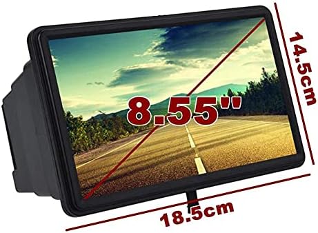 Yebdd 3D ekran za mobilni telefon stereoskopski pojačavač stalak za film Video Desktop Smartphone Amplifier Universal Amplifier