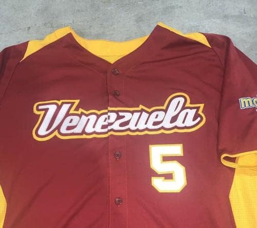Carlos Gonzalez Colorado Rockies Game Polovni dres 2013 WBC Team Venezuela LoA - MLB igra polovne dresove