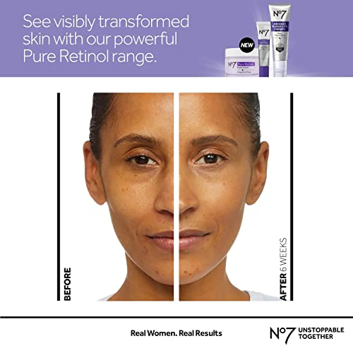 No7 Retinol paket za njegu kože-uključuje Retinol kremu za područje oko očiju i retinol kremu za noćno popravljanje lica - 2-dijelni Set za njegu kože Retinol