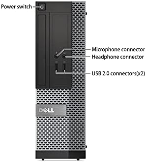 Dell 3020 SFF poslovni Desktop računar, Intel četvorojezgarni i5-4570 3.20 GHz, 8GB RAM, 2TB HDD, DVD, USB 3.0, Windows 10 Professional