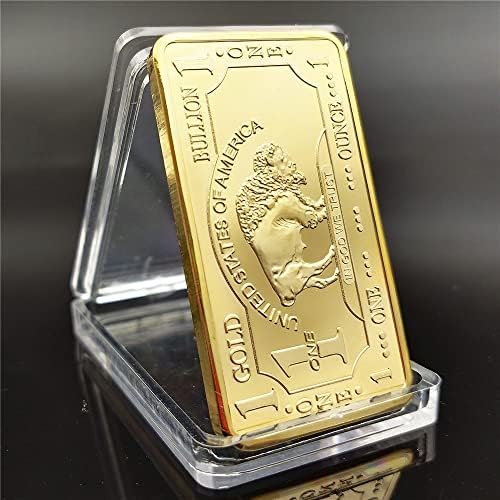 Američki prigodni novčići u obliku zlata pozlaćenih gold kovanica Američki bison zlatni novčići Bull Gold Bullion medaljoni oblikovani stranim novčićima
