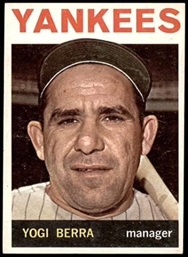 1964 TOPPS 21 Yogi Berra New York Yankees Ex / Mt Yankees