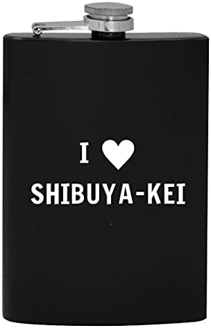 I srce volim Shibuya-Kei-8oz Hip bocu za piće alkohola