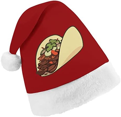 Tacos Božić Šešir Personalizirani Santa Šešir Funny Božić Dekoracije