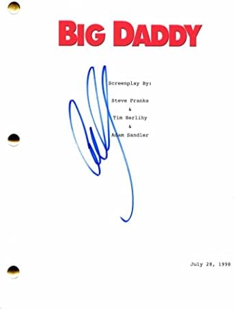 Cole Sprouse potpisan autograph Big Daddy Cijeli filmski scenarij - Co-udngring Adam Sandler, Jon Stewart, Leslie Mann, & Rob Schneider