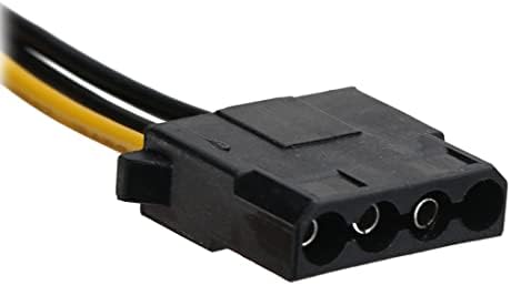 Molex do PCI-e adapter za napajanje IDE 4PIN ženska do 6-polni ženski grafika Video kartica Converter kabel 9 inča