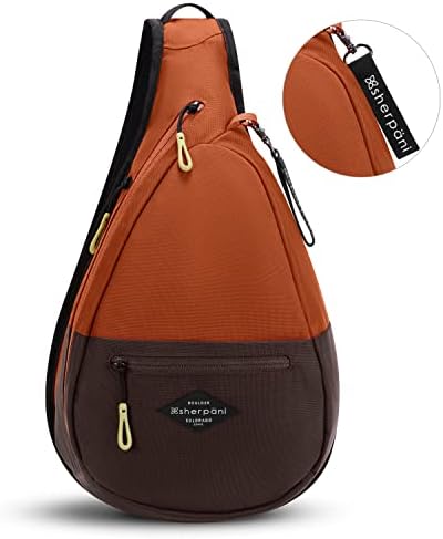 Sherpani Esprit, najlonska torba, torba za ramena, Crossbody Sling ruksak za žene, putna torba, odgovara 10-inčnom tabletu, RFID zaštita