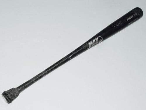 Phil Hughes autografirao šišmiš - proljetni trening rabljeni Bat! - Autographirani MLB šišmiši