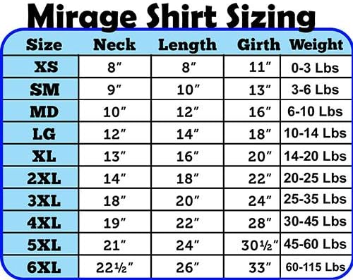 Mirage Pet proizvodi 12-inčni moju vrstu plinskog ekrana za ispis majica za kućne ljubimce, srednje, sive