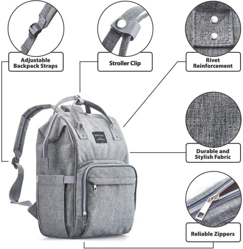 Izdržljive torbe za ruksak ruksak za materinstvo za putovanja Veliki kapacitet vodootporni ruksak