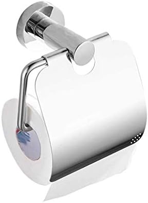 CDYD toaletni držač za papir zidni nosač polica za kupaonicu Hotel, aluminijski držač zida sa poklopcem