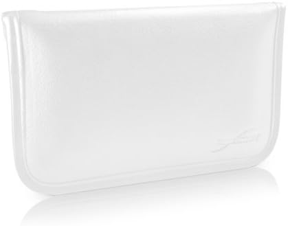 Boxwave Case kompatibilan s Samsung Galaxy A7 - Elite kožna glasnik torbica, sintetički kožni poklopac za kovertu za kovertu za Samsung