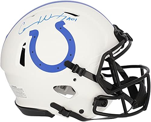 Carson Wentz Indianapolis Colts Autografirao Riddell Lunar Eclipse alternativna brzina autentična kaciga - autogramirani NFL kacige