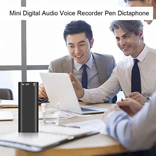 DLOETT Mini digitalni audio diktafon diktafon 8G Stereo MP3 muzički plejer 3 u 1 8GB memorijsku memoriju USB fleš disk