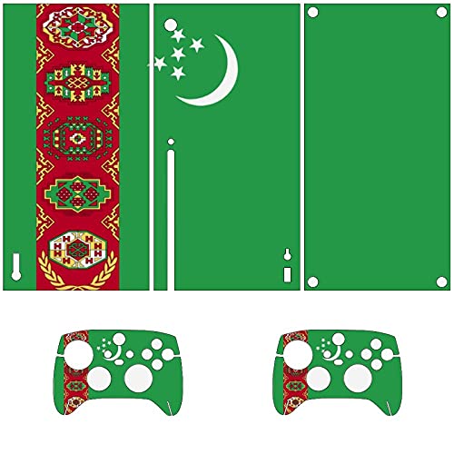 Zastava države TurkMenistan Xbox SeriesX Konzola i kontrolor Konzolor Vinil kože Naljepnica naljepnica za naljepnice