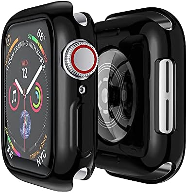Kompatibilan je za Apple sat 45mm 41mm Mekani ekran zaštitnika TPU Case protiv ogrebotine Svi okrugli zaštitni poklopac za Apple Watch