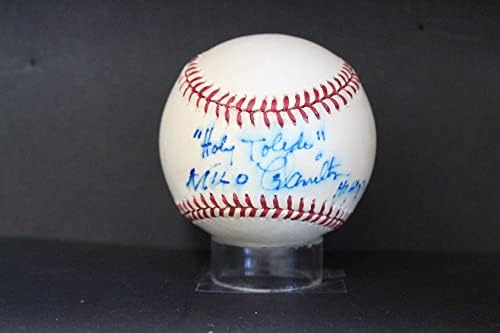 Milo Hamilton potpisao je bejzbol autografa Auto PSA / DNA AM48682 - AUTOGREMENA BASEBALLS