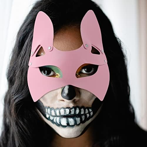 Abaodam Halloween maske za Fox-pola maskarske maske za Halloween Halloween maske za pomoćne karnevalske maske
