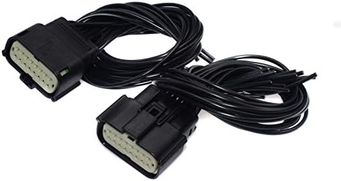 2pcs kabelski svežanj farova 16 pinova za Jeep Grand Cherokee Xenon HID SRT LED