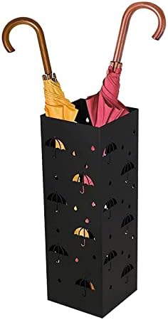 Zesus Moderni kišobran od metala slobodno stojeći kante za šetnju Organizator za skladištenje s uklonjivim nosačem za kapanje za kućni
