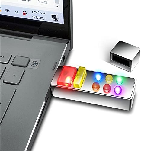 Retro USB svjetlo Up Memory Stick, Flash Drive w / LED 1950-ih Retro Sci-Fi Prostor Age i potpuno hladna pohrana / poklon kutija
