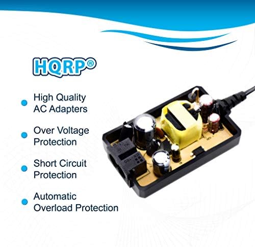 HQRP komplet AC električni adapter i DC spojnik kompatibilan sa Nikon EH-5A, EP-5 D40 D40X D60 D3000 D5000 digitalni fotoaparat plus