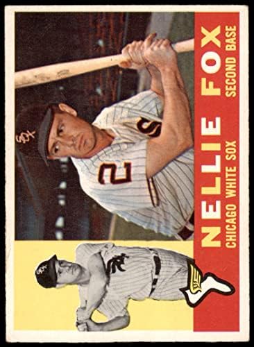 1960. topps 100 Nellie Fox Chicago White Sox VG / ex bijeli sox