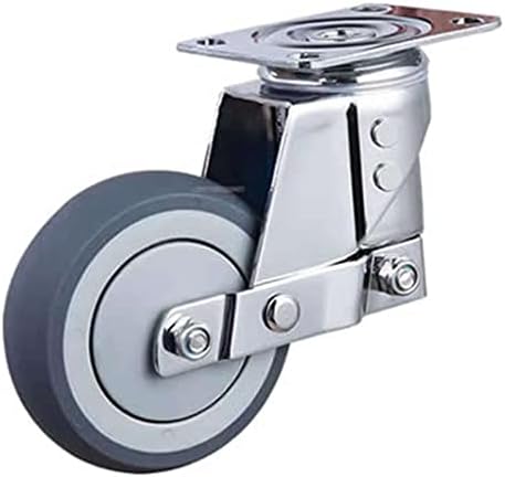 Yuzzi Silent prigušivanje univerzalnog kotača sa proljetnim anti-seizmičkim kotačem za tešku opremu, kapiju, industrijski kotači 1kom
