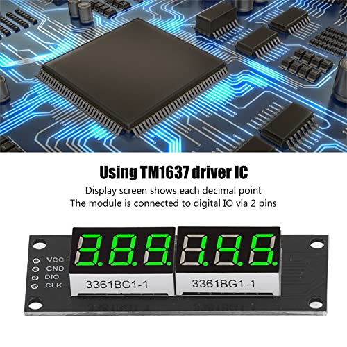 TM1637 0.36 in LED digitalni displej 6-bitni 7 segmentni displej Plug and Play LED displej sa brojevima