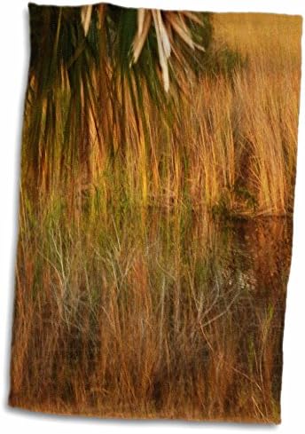 Tropski pejzaž 3drose - Fotografija refleksija Everglades - Ručnici