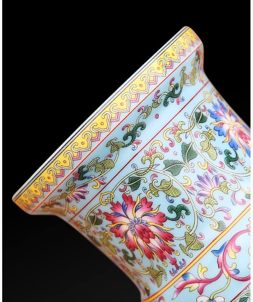 N / A Uistana boja u boji Ravni bočični keramički ručno oslikani ukrasi (boja: a, veličina